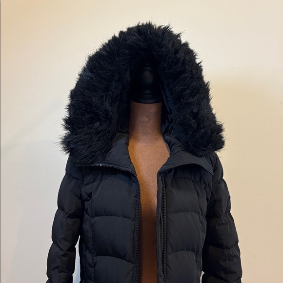 ❄️ Calvin Klein Black long puffer coat - XS like new!! ❄️ - Picture 9 of 15